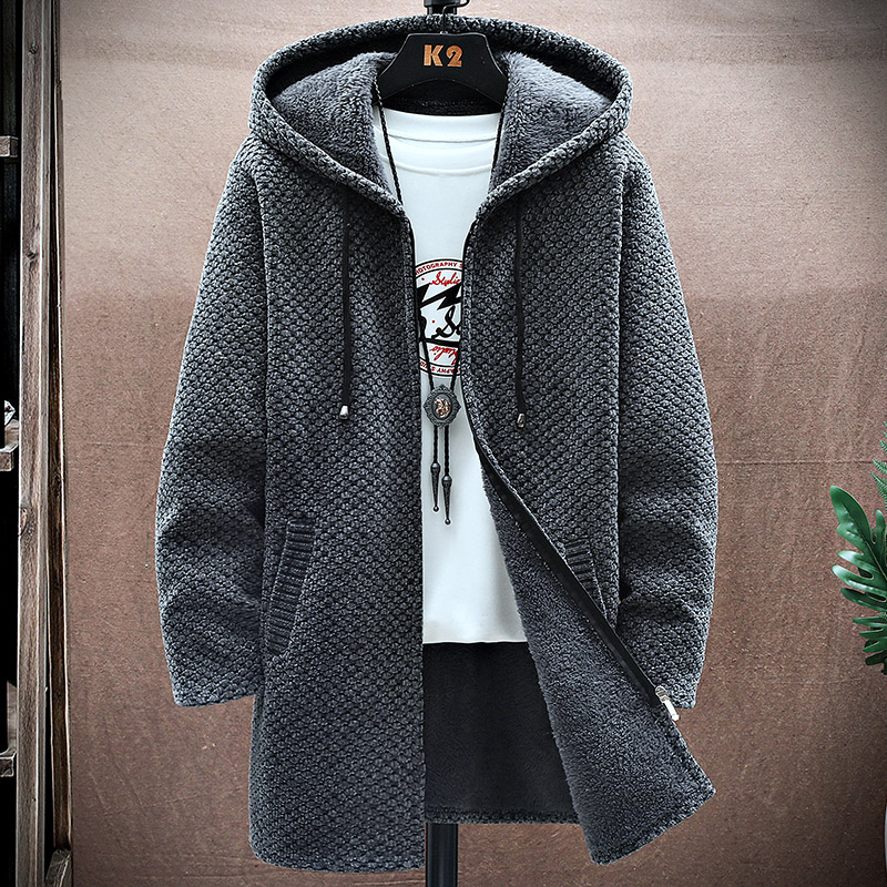 الرجال سترة الكشمير معطف طويل  - مراجعة Wool Coat Peacoat وسعره