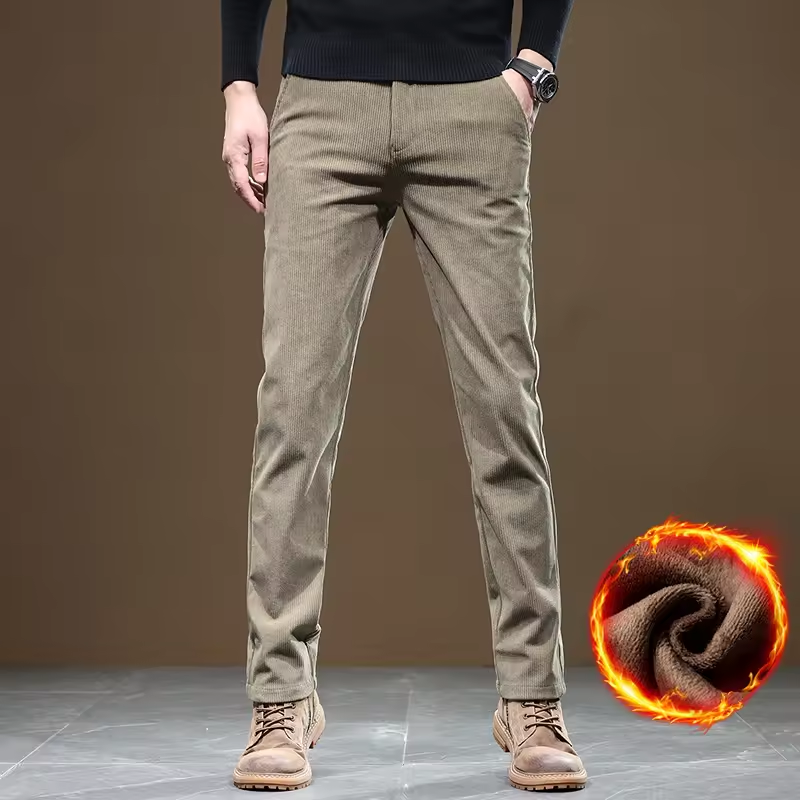 بنطلون رجالي سميك ودافئ للعمل، - مراجعة Corduroy Pant Warm وسعره